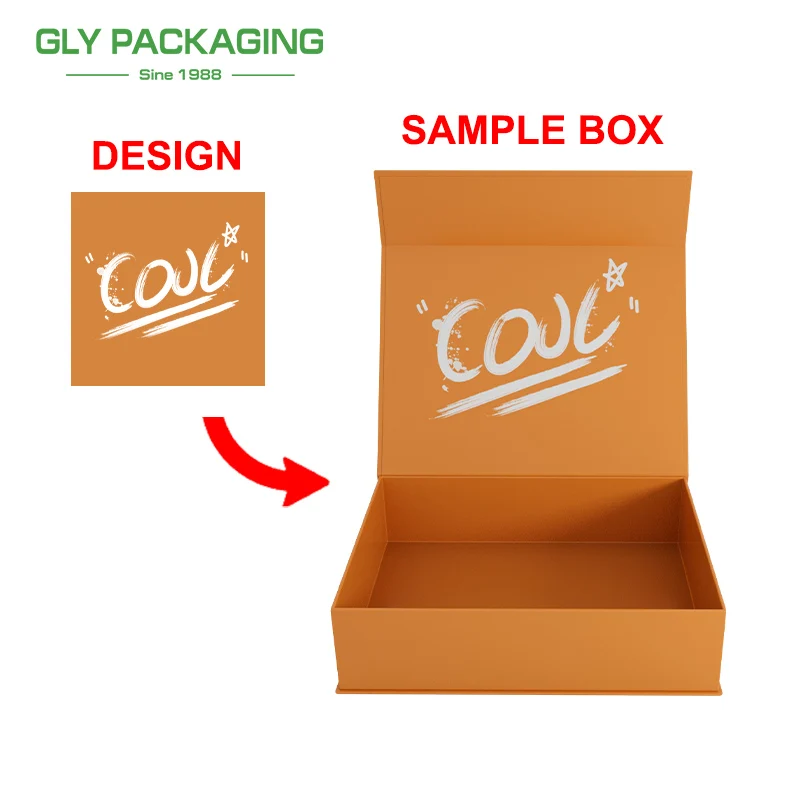 Custom size recyclable cardboard paper hard rigid magnet box packaging luxury folding magnetic gift box with magnetic lid