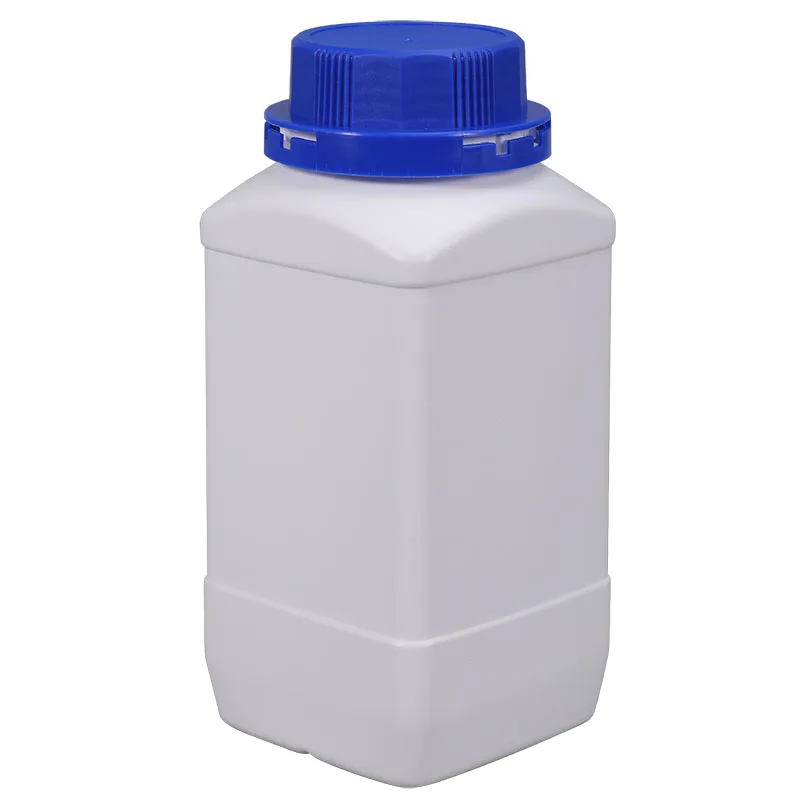 Eco Friendly Empty 250ml 500ml 1000ml Square Recyclable Plastic Empty Gel Liquid Powder Bottle With Inner Cap Sealing