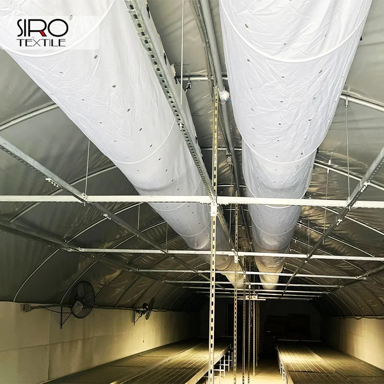 Hot selling fabric ducting system for air ventilation