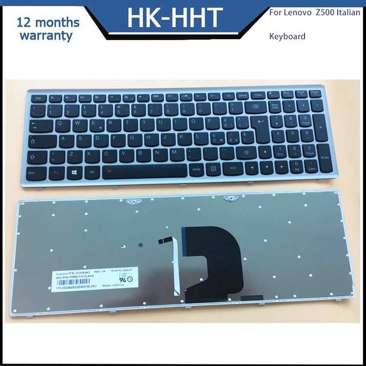 HK-HHT IT Italian layout keyboard For Lenovo Ideapad P500 Z500A Z500G