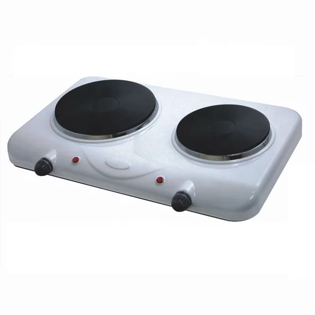 
Solid Hotplate factory coil hotplate burner Hot Selling 1500W Double Burner hotplate Electric Cooking Stove With CB CE Approval 