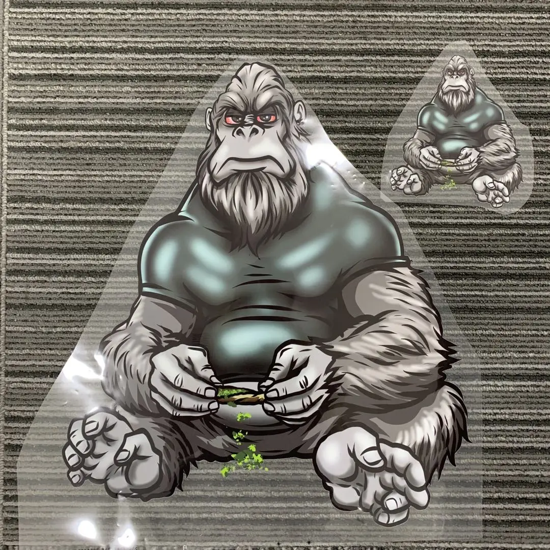 Custom logo iron on patches for clothing heat transfer animals T shirt stickers