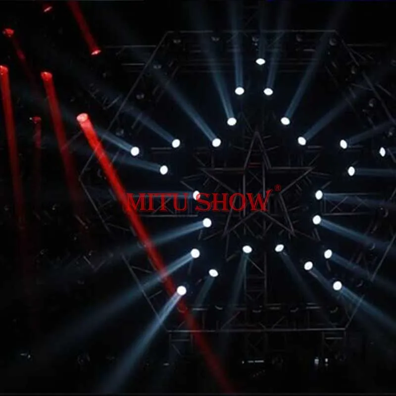 MITUSHOW 60W LED Mini Beam Moving Head Light for Stage LCD Display 90 Titan Mobile Dmx Hy 8002 High Power Beam 380 Light 11 Chs