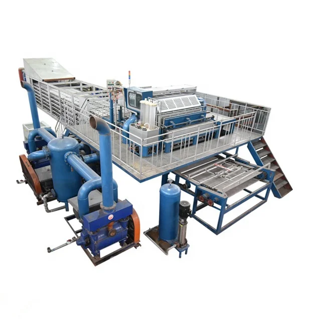 Low Price Fully Automatic Egg Tray Vacuum Forming Carton Making Machine/egg tray making machine