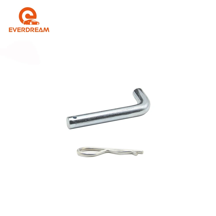 Steel Rear Trailer Towing Hook 2-Inch Receiver & Trailer Hitch Ball Mount