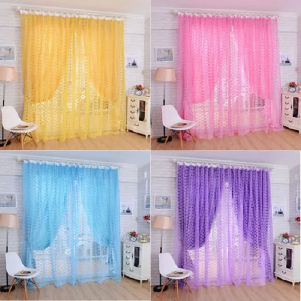 Свежие пасторальные разноцветные розы для спальни гостиной теплые газовые занавески