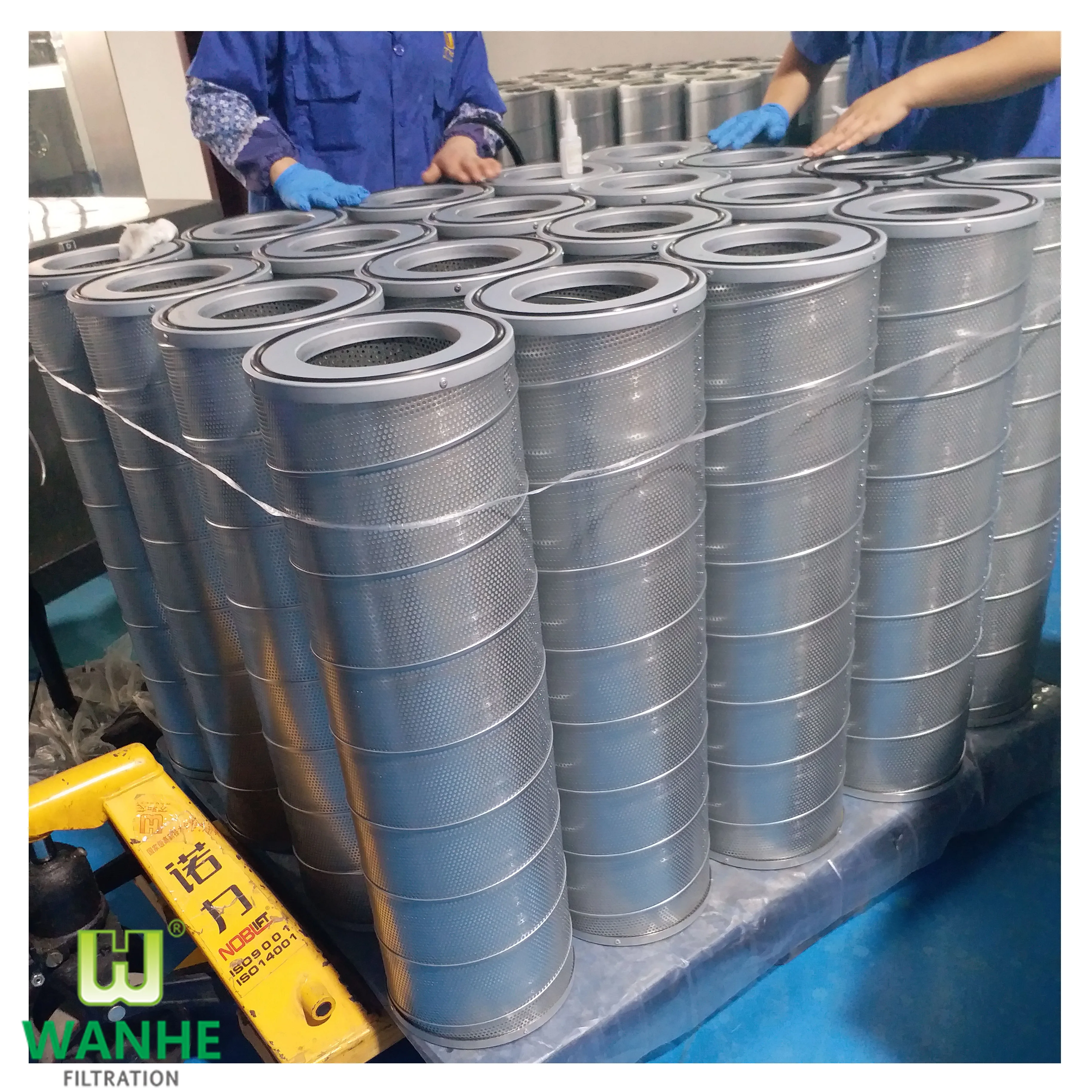 R717 R22 R134a Refrigerant Compressor Ammonia Oil Gas Separator Filter Cartridge coalescing filter