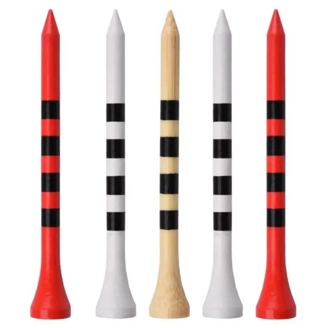 Bulk Professional Zero Friction ABS Plastic Golf Tees 70/83mm Golf Tee Holder Accessories