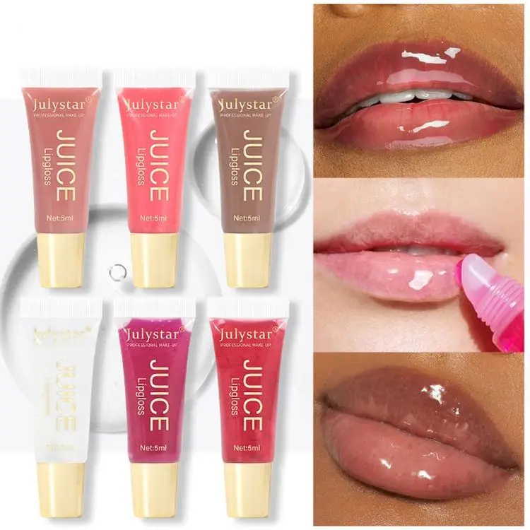 European American makeup fruit flavored lip gloss provides long-lasting moisturization moisturization lip gloss