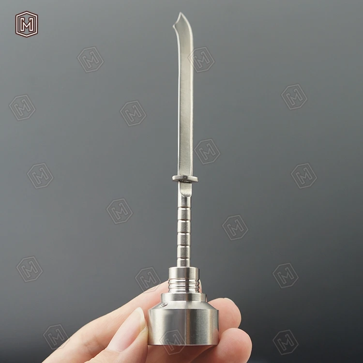 Инструмент Dabber из нержавеющей стали/нож Dabber/титановый меч электронная сигарета титановые ручные инструменты для курения