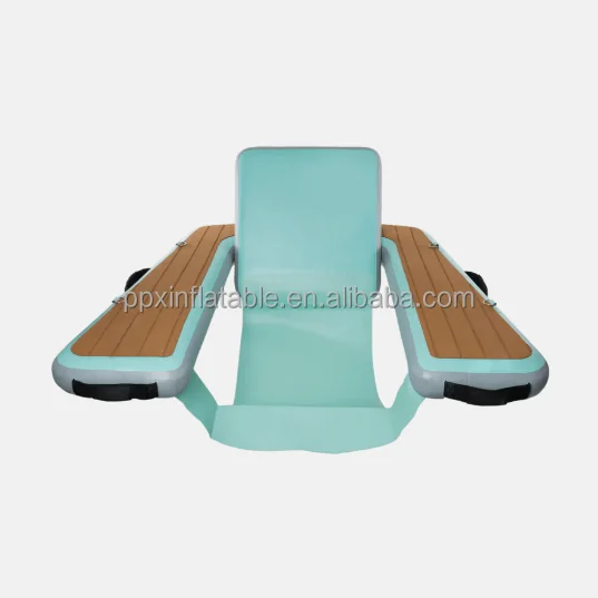 Drop Stitch Hammock Chair Float Pool On The Sea Outdoor hangout swimming pool  air inflatable pool chair for water