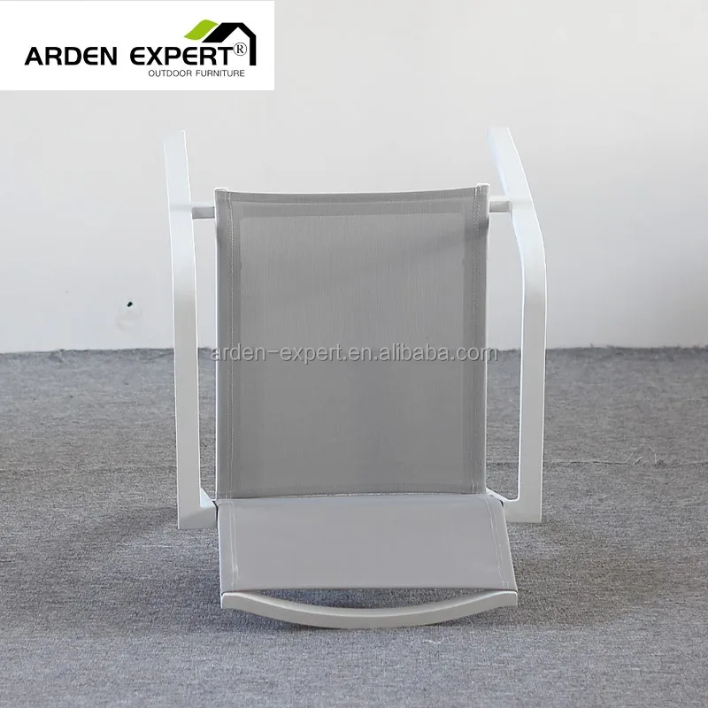 Outdoor Indoor Tsling Rustproof Patio Chair Garden Bar Chairs Material Aluminum