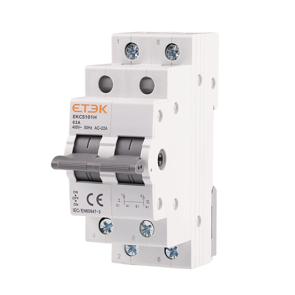 Переключатель переключения EKCS101 1P 2P 3P 4P