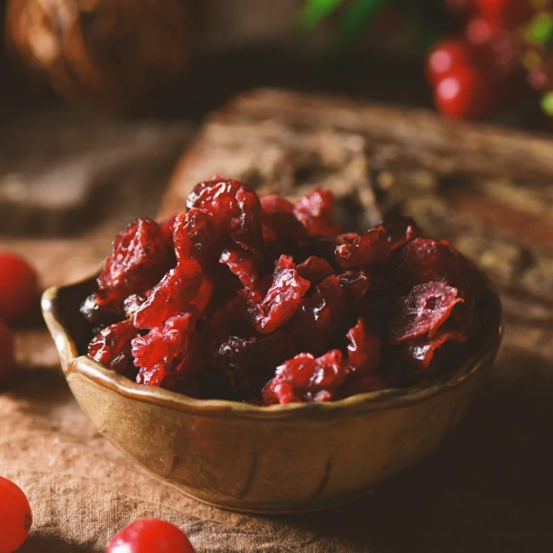Factory Supply Baking Materials Dried Cranberry Slice Dried Fruit For Sale In Bulk
