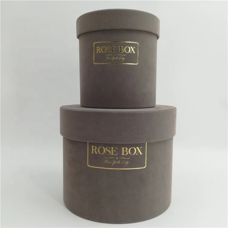 High quality round special floral box