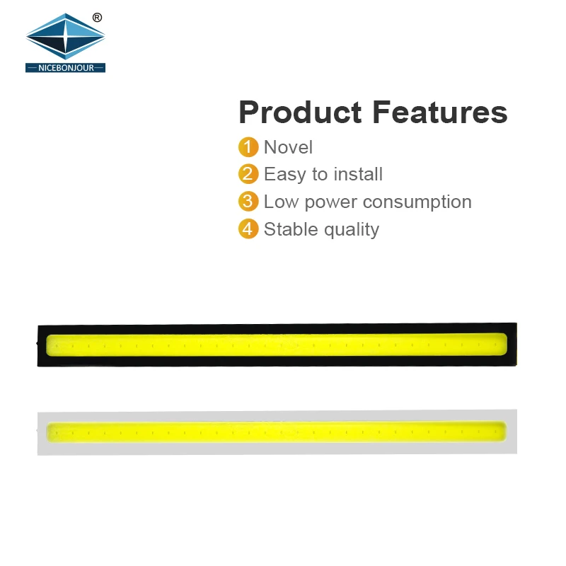 LED daytime running lights drl COB 28smd 17cm for automotive accessories