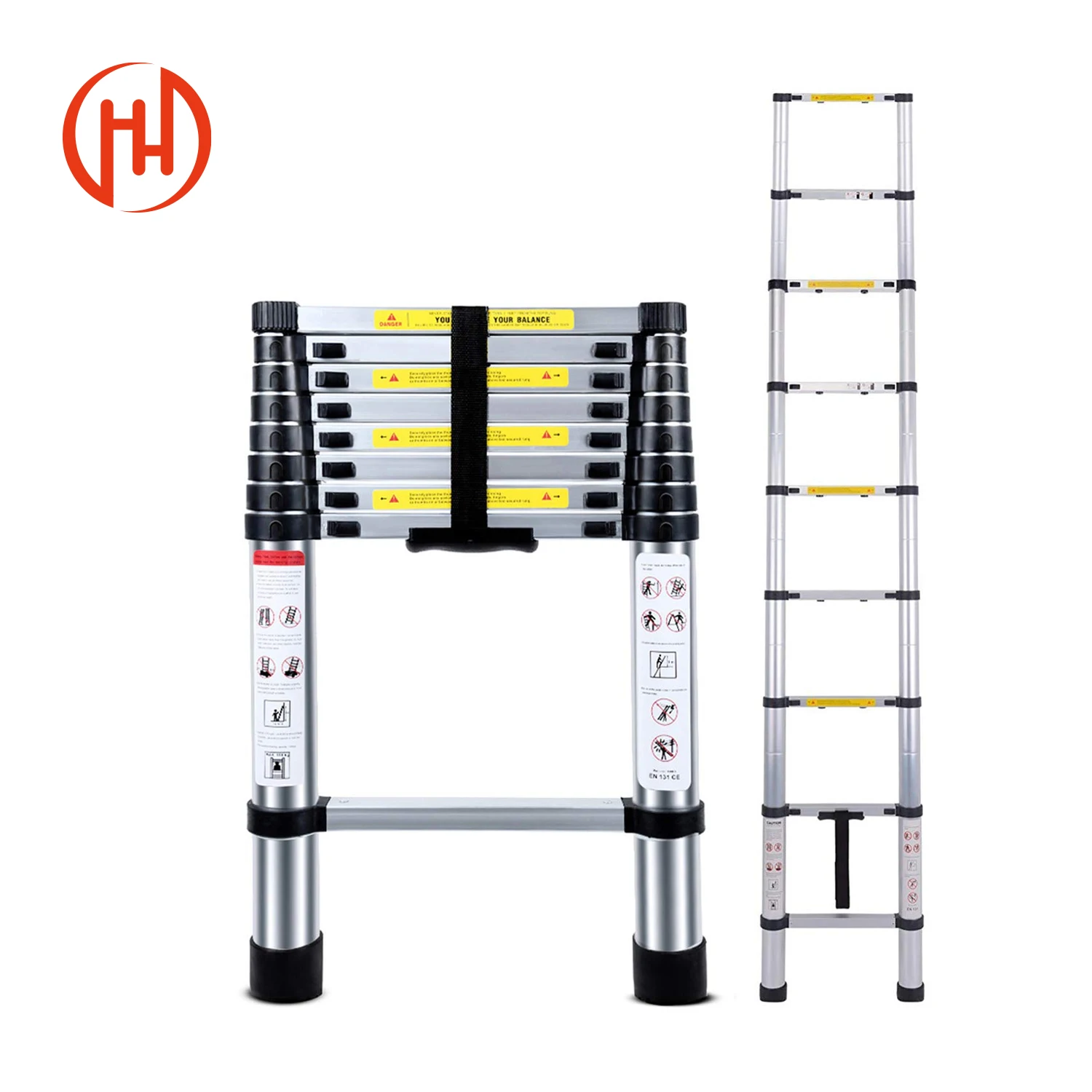 Hot Selling Aluminium Ladder Heavy Multipurpose Folding Step Ladders Telescopic
