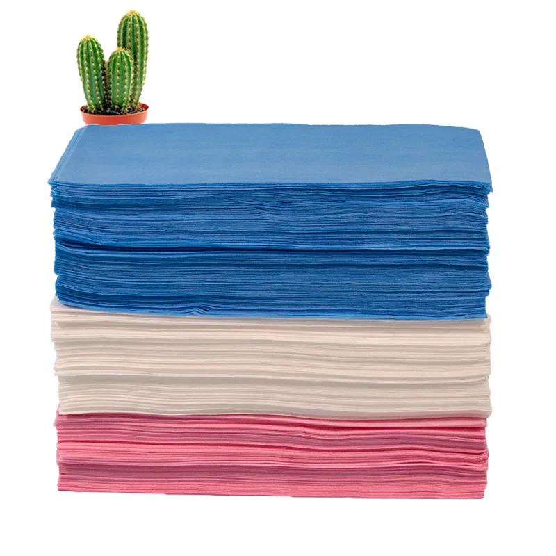 disposable massage woven massage bed sheets for Hotel Home Hospital Use Hot sell 200*200 15 pieces/bag