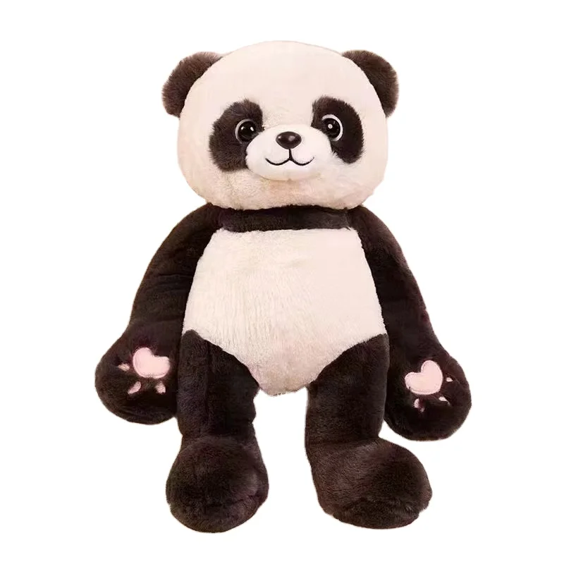 New arrival plush toy panda duck rabbit plush doll monkey dinosaur frog stuffed animal toys