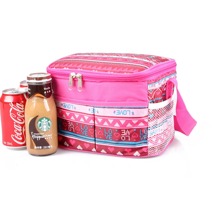 Hotsale fashion non woven cooler bag OEM customized cooler bag tote high quality printed custom cooler bag