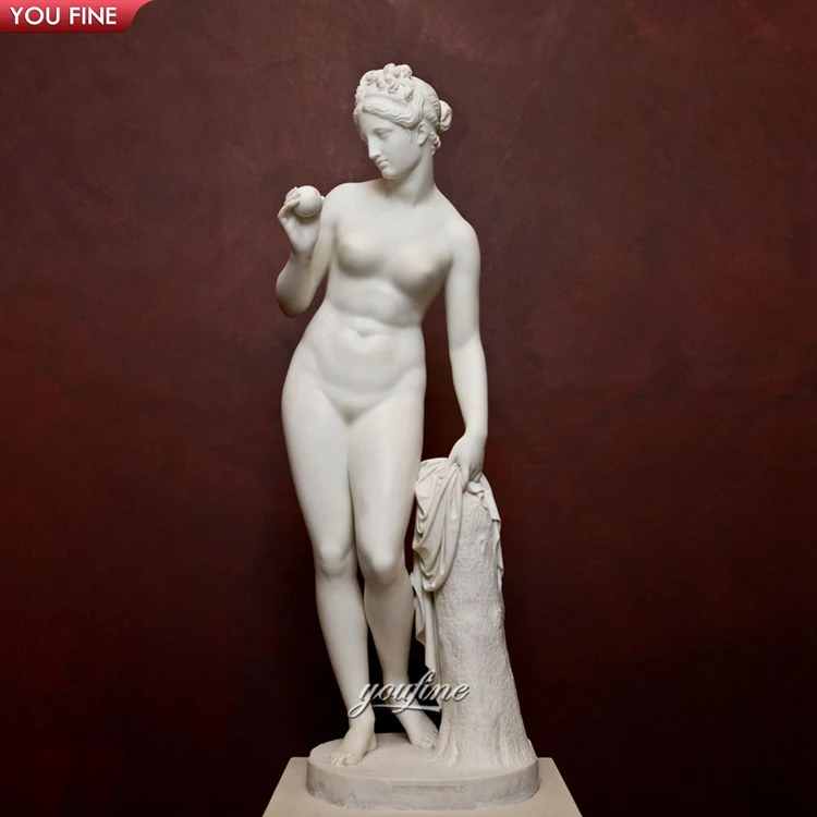 Garden Natural Stone Hand Carved Marble Aphrodite Statue Venus Sculpture