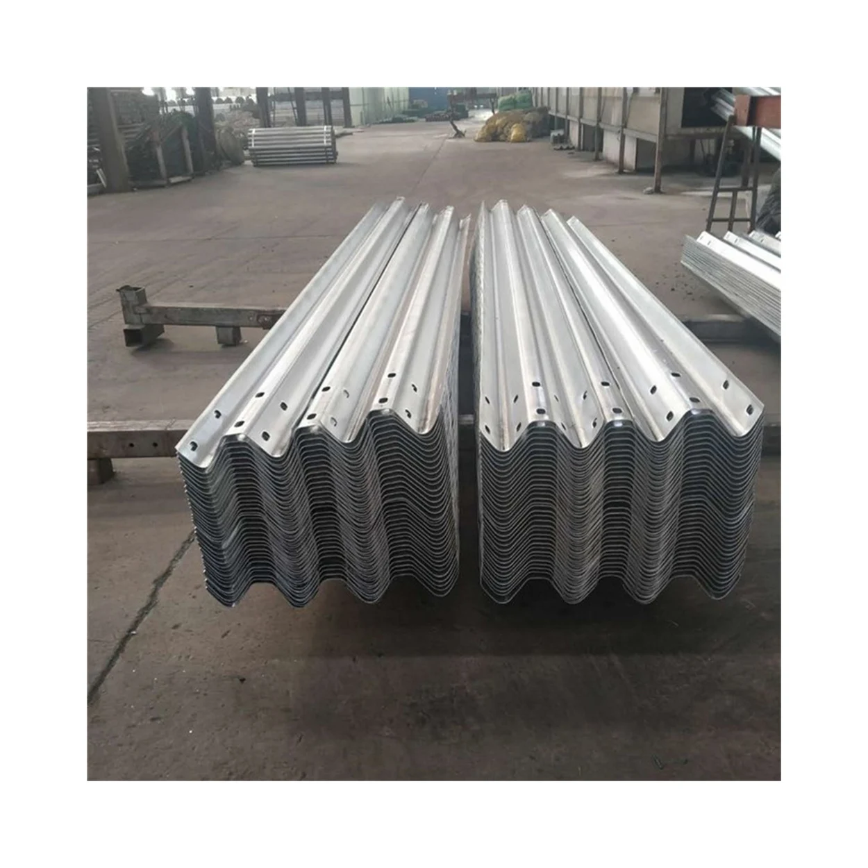 M180 Used Guardrail Galvanized Steel Highway Guardrail For Sale