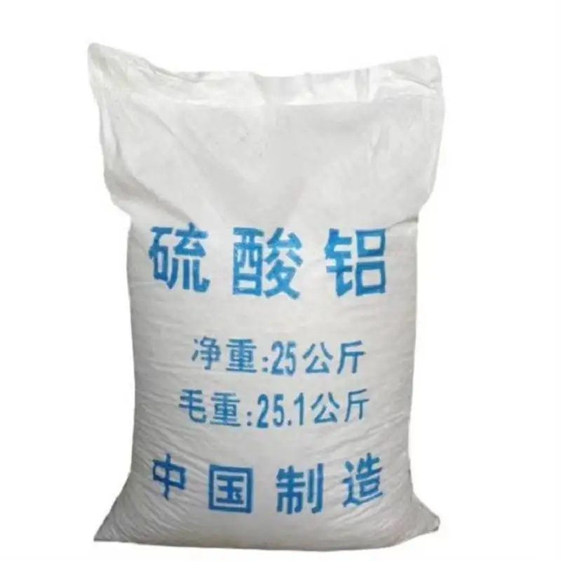 Industrial Grade Dyeing and Papermaking Wastewater Treatment  Aluminum Sulfate