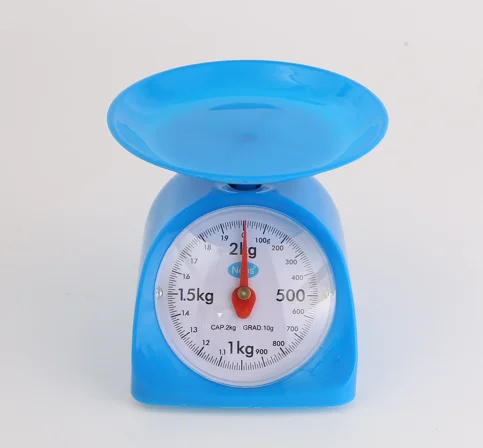 Weighing Food Supermarket School 5kg 10kg 20kg Dial Spring Weight Scale Mechanical Kitchen Scales With Bowl Balanzas