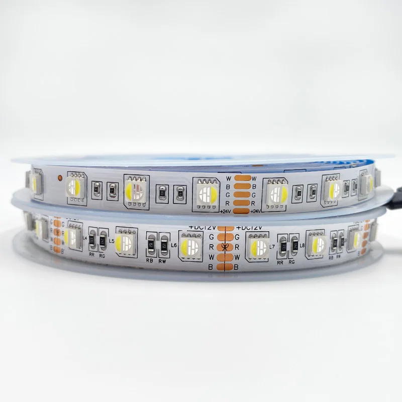 Modern home decoration flexible 12V/24V 10 Meters 5050 RGB LED Strip Light 60 lamps led strip ceiling light.