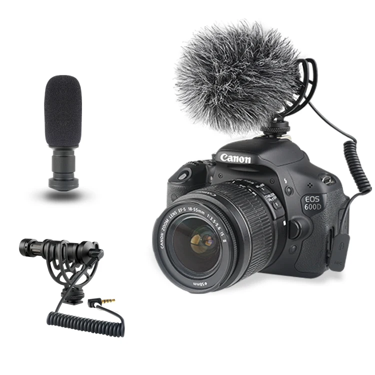 Китайский производитель микрофон для камеры Slr с шумоподавлением легкий