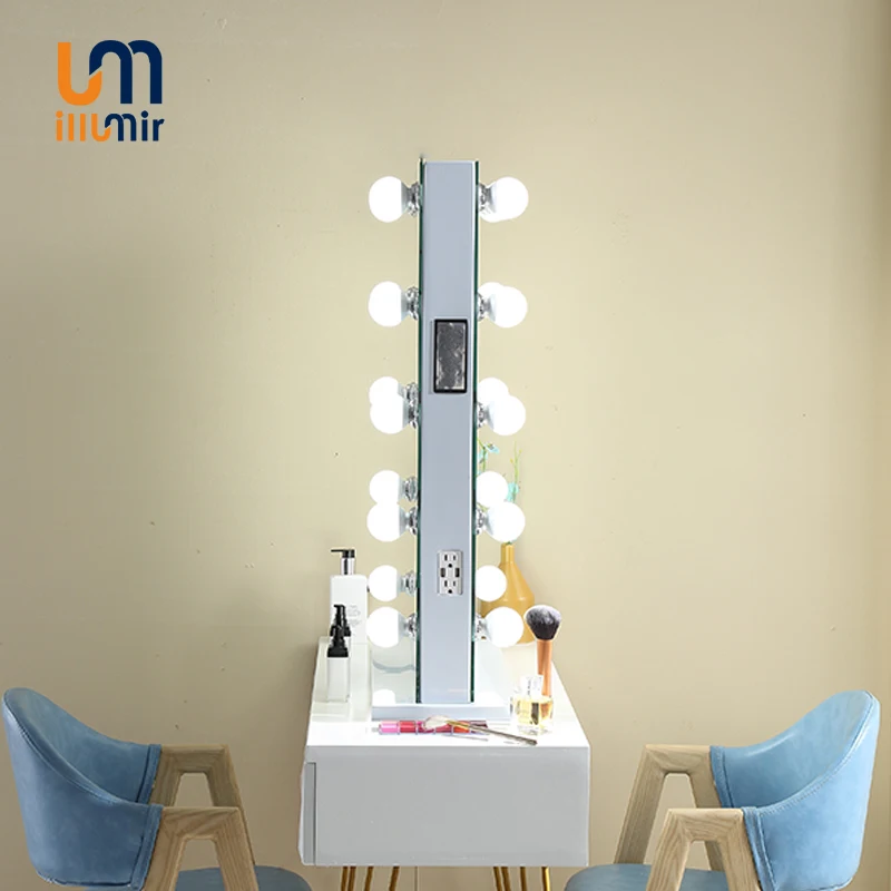ILLUMIR CE Hollywood Makeup Vanity Mirror Led With Light Bulbs  For Barber Shop Beauty Salon Station