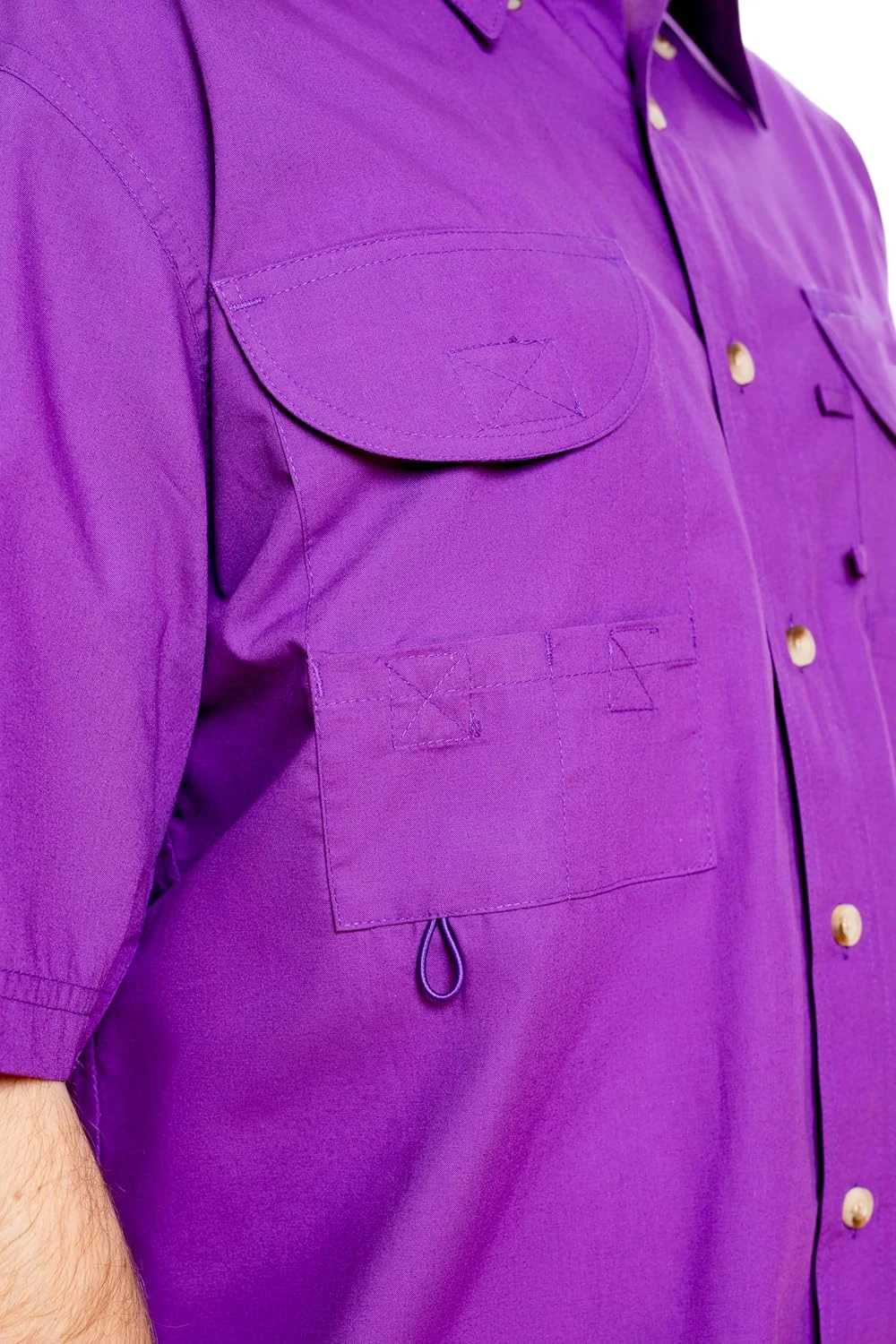 Wholesale OEM Safe Custom Mesh and Cotton Long Sleeve Black Fishing Shirt Security Guard Uniforms