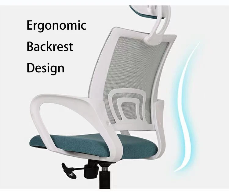 Cheap comfortable high quality swivel base mesh fabric plastic office computer chair furniture