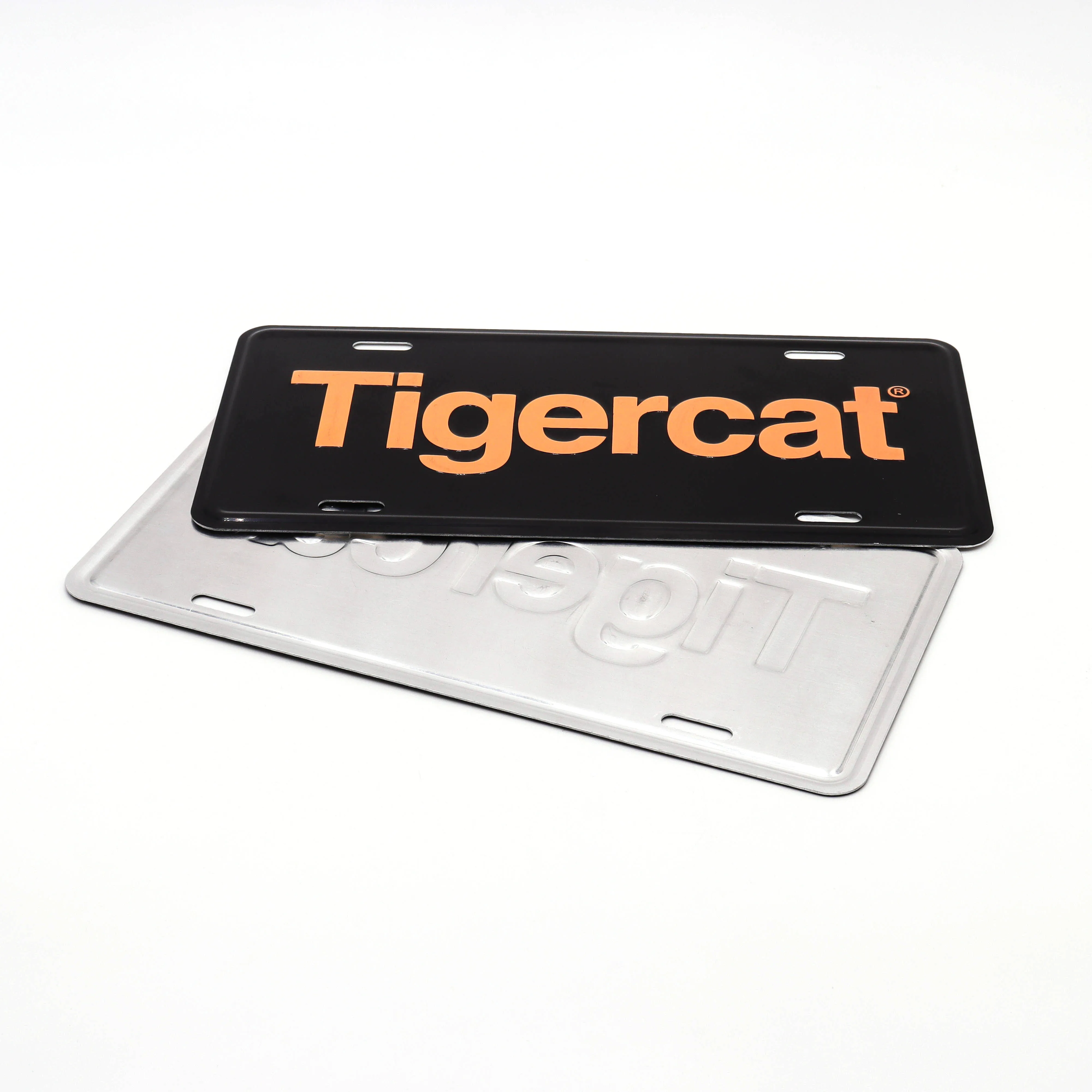 Wholesale Custom Aluminum License Plates smart film license plate Metal Car Number remote control license plate frame