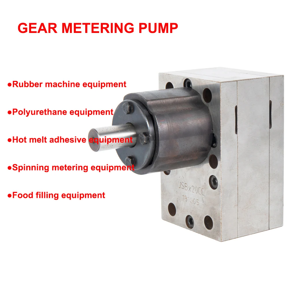 Mechanical Seal Heat Preservation Gear Metering Pump for convey the paraffin wax