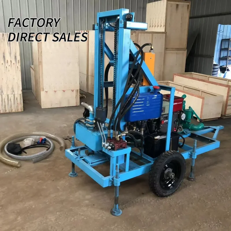 Water Bore Hole Well Forage Boring 100m 200m 300m Borehole Drill Small Mini Rig Deep Machine for Price