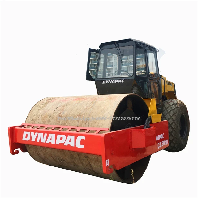 Used cheap DYNAPAC CA301D CA251D CA602D Vibratory Compactor Dynapac CA301 D Road Roller in cheap price hot sale