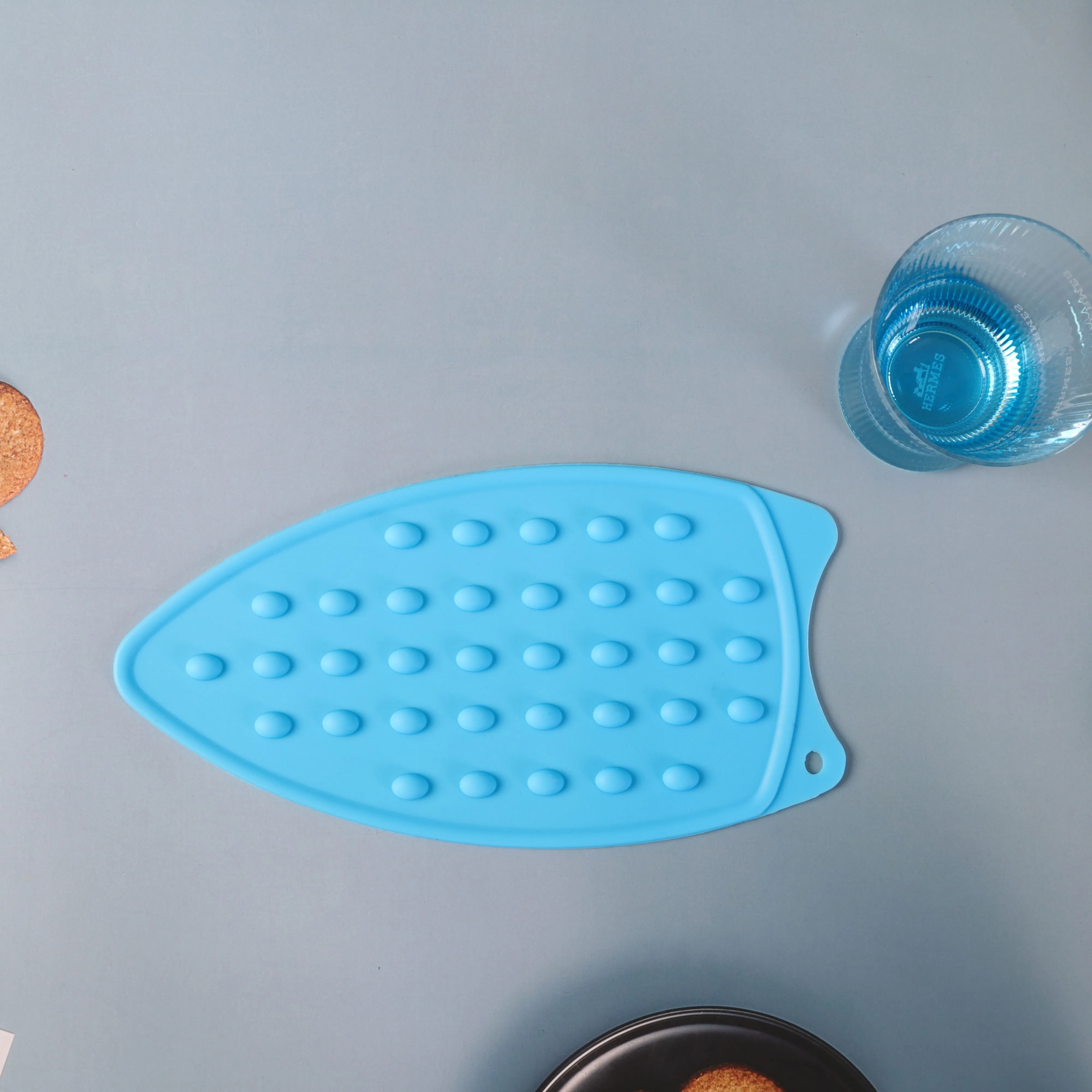 Silicone Rest Pad for Ironing Board Heat Resistant Pad Thicker Version Perfect Combination with Ironing Board and Mat