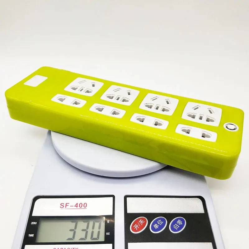 pin 2 in 1 13 a YuJie strip clam power king extension socket