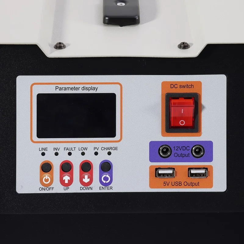 Portable Solar System 500W 1KW Solar Panels for Home Pure Sine Wave Electric Charger for Cars with Solar Panel MPPT Jump Starter