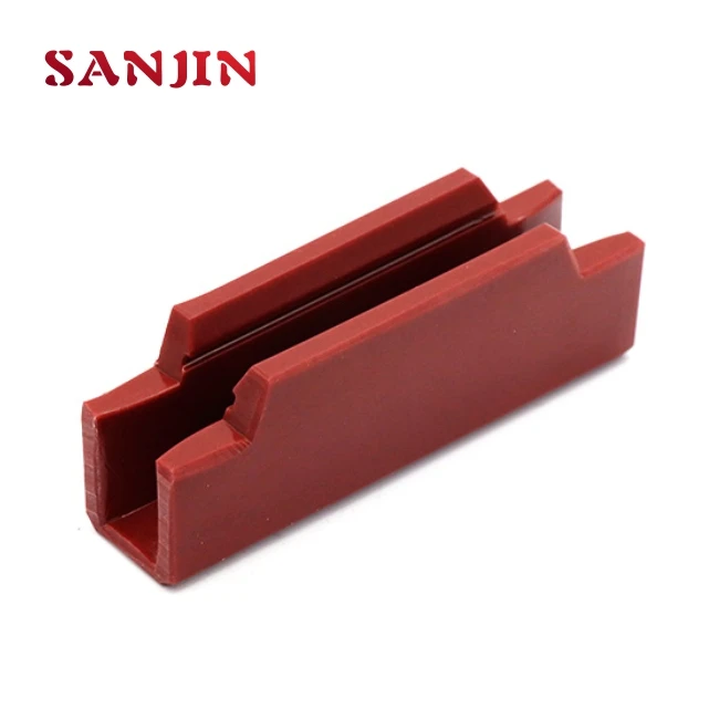 Elevator accessories Mitsubishi elevator guide shoe liner Elevator guide shoe busher 120*10/16