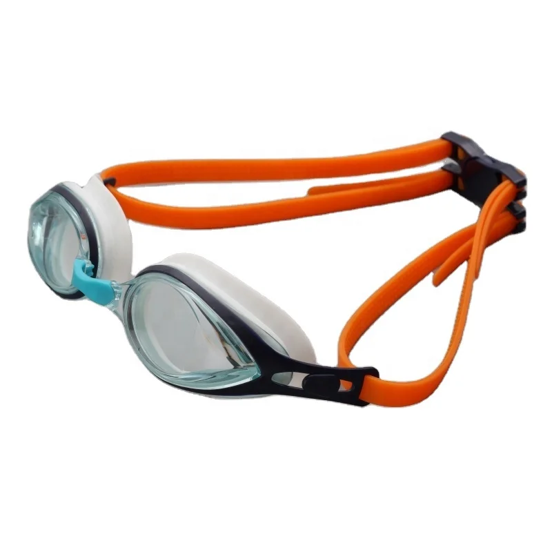 
Оптовая продажа от производителя, плавательные очки, регулируемый размер, оранжевые плавательные очки 