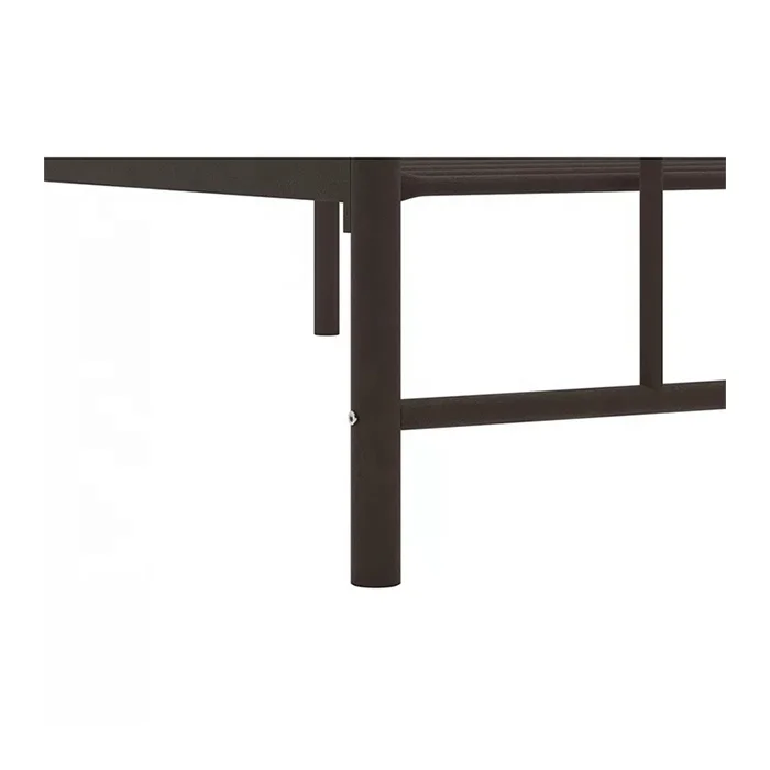 Simple double king size modern wrought iron beds design