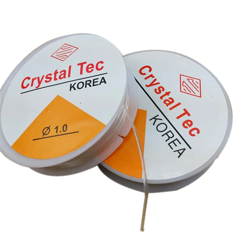 Transparent Elastic Clear Line Beading Cord Rope String Wire Thread For DIY Jewelry  Accessories seed beads