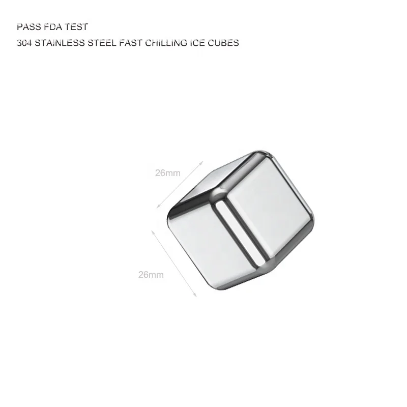 Reusable Ice Cubes Chilling Stones for whiskey wine glass