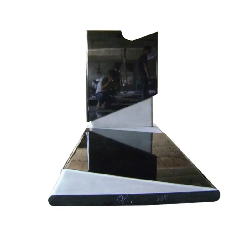 Factory Supply European Style Granite Graves, Modern Funeraire Headstone, Monument#