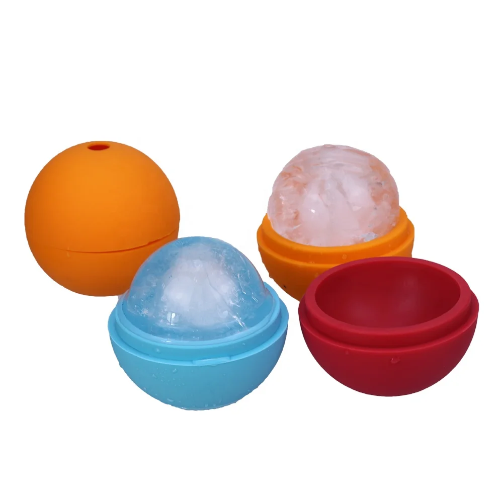 LFGB Approved Food grade ice mold ball silicone sphere ice ball molds