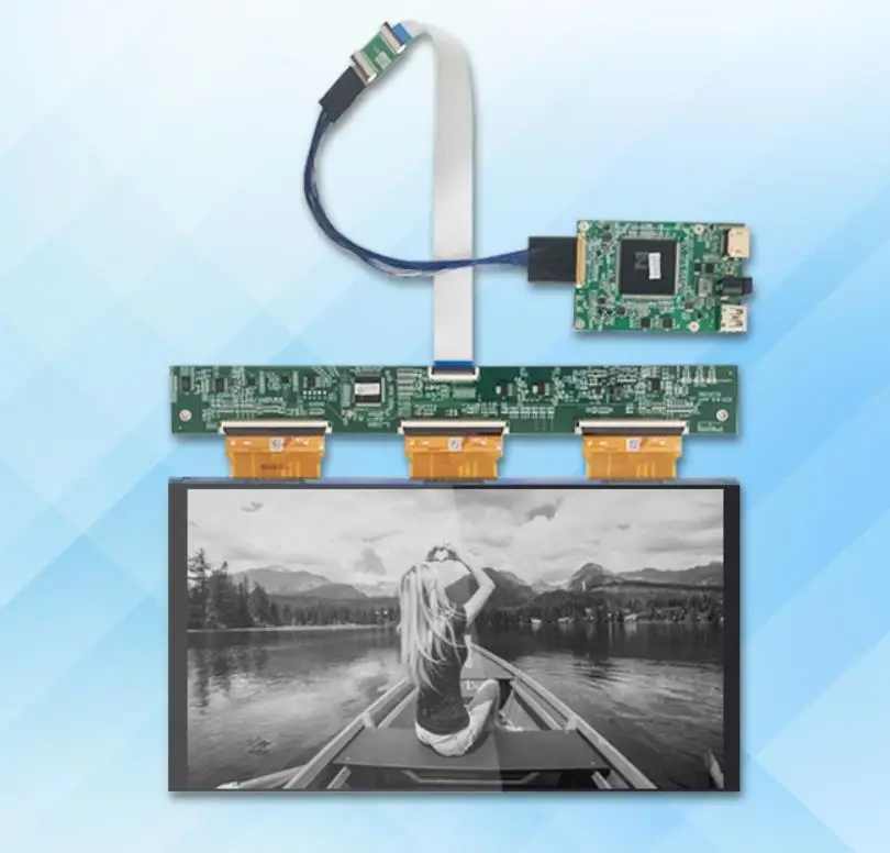 12.8inch 6K 5448*3064 Monochrome Mono LCD Screen For ELEGOO JUPITER MSLA 3D Printer