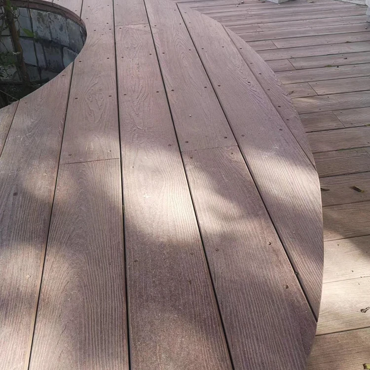 Fiber Cement Board Decking for garden and villa outside road