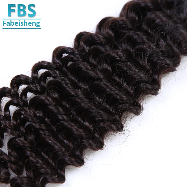 2018 FBS Raw 100% Unprocessed Virgin Malaysian Remy  Deep Wave Human Hair Weaving